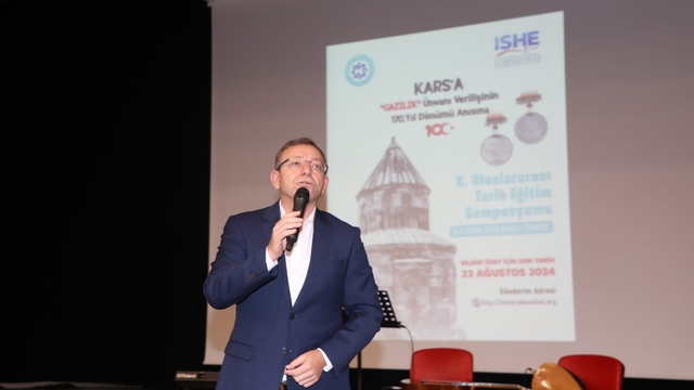Kafkas Üniversitesi'nde "10. Uluslararası Tarih Eğitim Sempozyumu" başladı