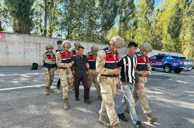 Erzurum'da 3 düzensiz göçmen yakalandı