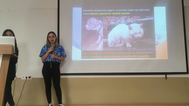 İhsangazi'de Dünya Hayvanları Koruma Günü dolayısıyla konferans düzenlendi