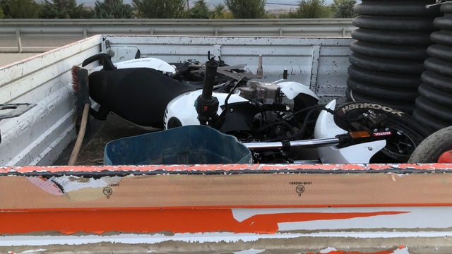 Tekirdağ'da bariyerlere çarpan motosikletteki sürücü öldü