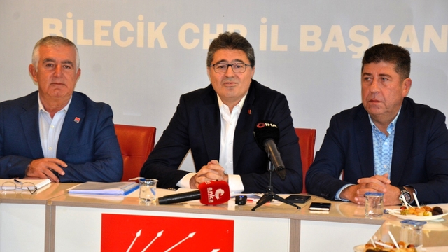 CHP Genel Başkan Yardımcısı Aytekin, Bilecik'te konuştu: