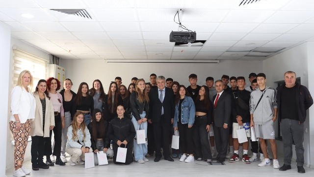 Yunan öğrenciler, Erasmus kapsamında Zonguldak'ta programlara katıldı