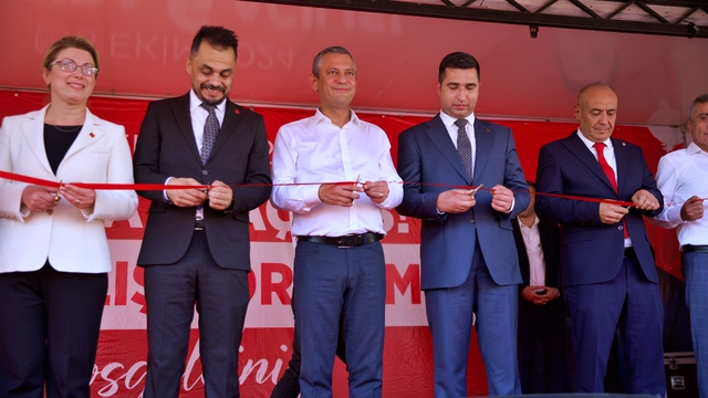 CHP Genel Başkanı Özgür Özel, Osmaniye'de açılış töreninde konuştu: