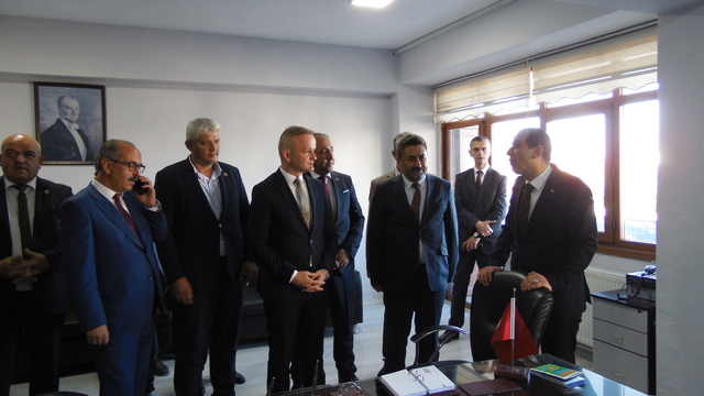 Çankırı Valisi Taşolar, Orta'da ziyaretlerde bulundu