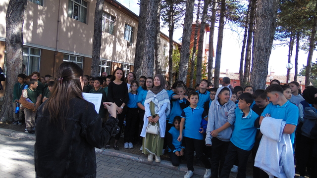 Orta'da "Dünya Yürüyüş Günü" dolayısıyla program düzenlendi