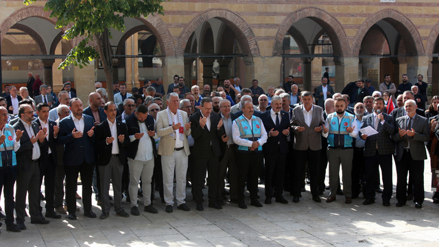 Kastamonu'da İsrail'in saldırıları protesto edildi