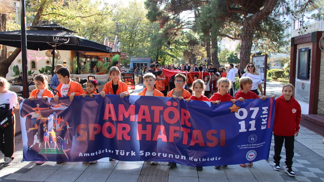 Kırklareli'nde Amatör Spor Haftası kutlandı