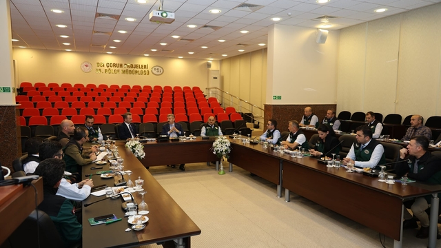Artvin Valisi Ergün'den DSİ 26. Bölge Müdürlüğüne ziyaret