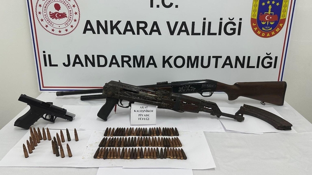 Ankara'da kumarhane olarak kullanıldığı belirlenen çiftlik evinde 2 kişi yakalandı