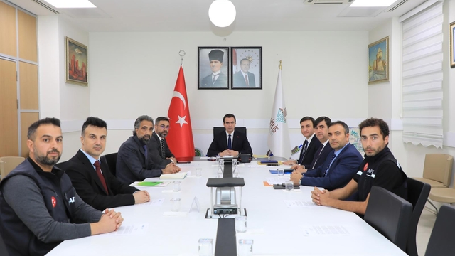 Bitlis'te "İl Afet Risk Azaltma Planı İzleme ve Değerlendirme Toplantısı" yapıldı