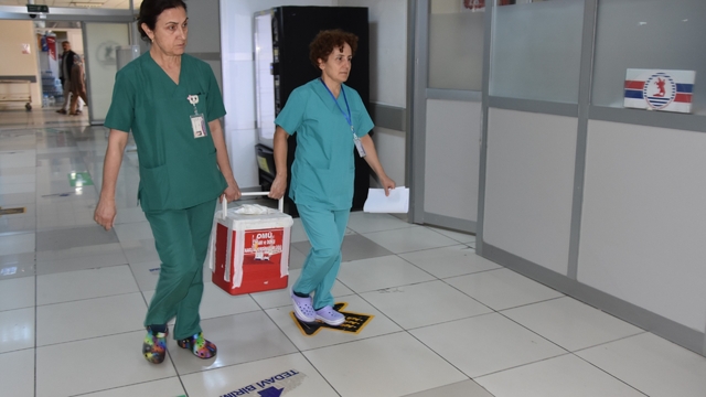 Samsun'da beyin ölümü gerçekleşen sağlık çalışanının organları 4 kişiye umut oldu
