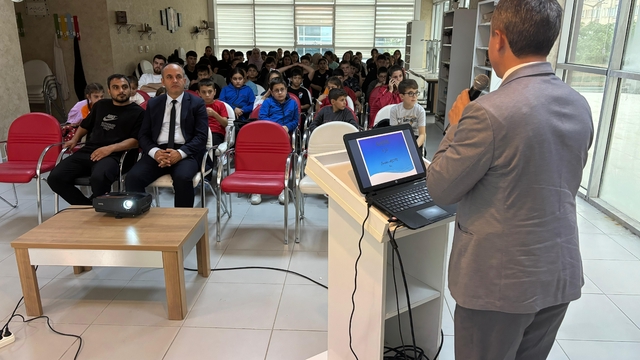 Bafra Gençlik Merkezi'nden "Gazze" programı