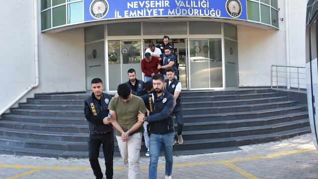 Nevşehir merkezli nitelikli dolandırıcılık operasyonunda 76 gözaltı