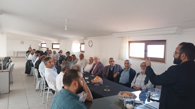Almus Müftülüğünce istişare ve vefa toplantısı yapıldı