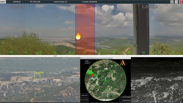 'DeepWatcher' termal radar ile 7/24 ormanlar izlenip, yangınlara erken müdahale edilecek