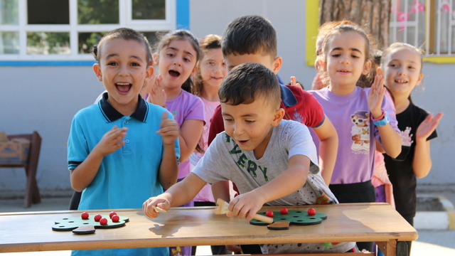 Aydın Gençlik Merkezi kırsal mahalle ilkokulunda etkinlik düzenledi