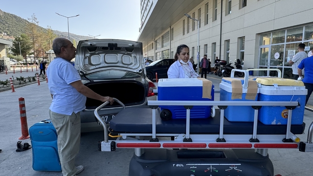 Burdur'da beyin ölümü gerçekleşen kişinin organları 4 hastaya umut oldu