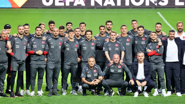 A Milli Futbol Takımı Samsun'a geldi
