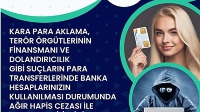 Üniversite öğrencilerine "Banka hesaplarınızı kullandırmayın, suça alet olmayın" uyarısı