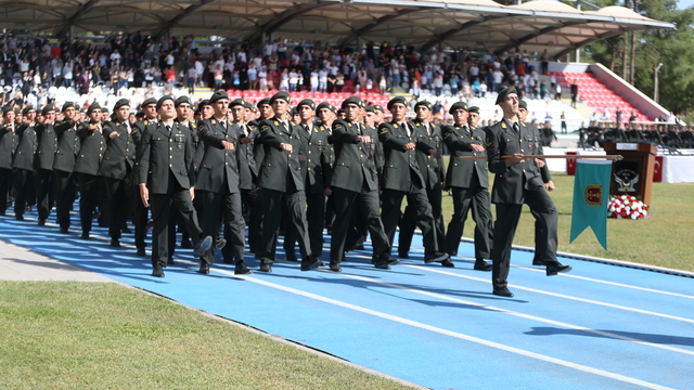 Balıkesir'de intibak eğitimlerini tamamlayan astsubay adayları ant içti