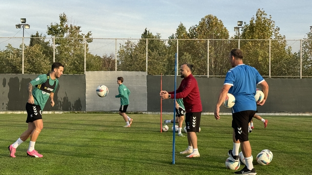 Kocaelispor, Ümraniyespor maçının hazırlıklarını sürdürdü