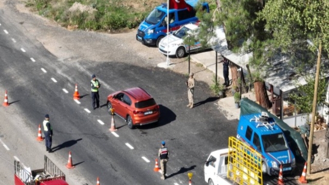 Kırklareli'nde dron destekli trafik denetimi yapıldı