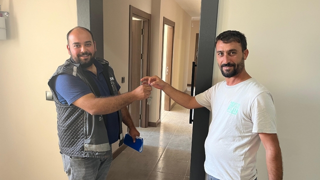 Çerkeş'te yapımı tamamlanan TOKİ konutları hak sahiplerine teslim ediliyor