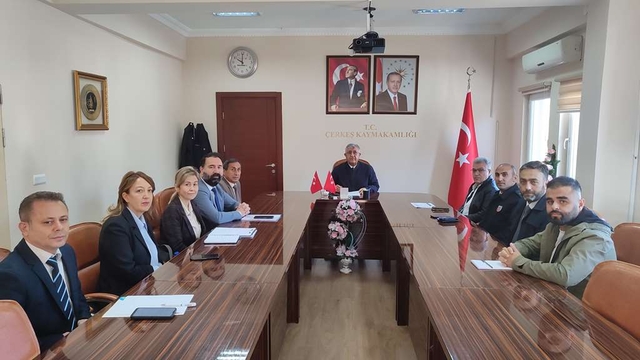 Çerkeş'te uyuşturucu ve bağımlılıkla mücadele toplantısı yapıldı