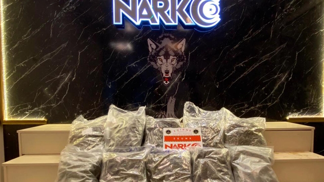 TIR'da 10 kilo 400 gram skunk ele geçirildi