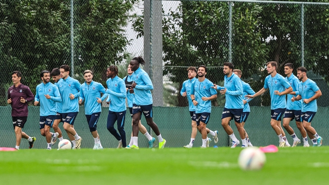 Trabzonspor, Başakşehir maçı hazırlıklarını sürdürdü