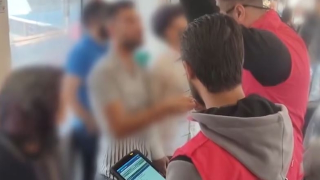 Kayseri'de firari hükümlü tramvayda yakalandı