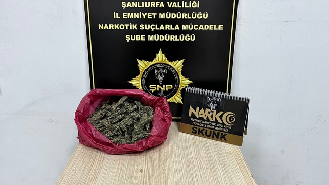 Şanlıurfa'da uyuşturucu operasyonunda 2 şüpheli yakalandı