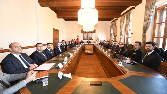 Kastamonu'da "Güvenlik ve Asayiş Koordinasyon Merkezi ile Kaymakamlar Toplantısı" yapıldı