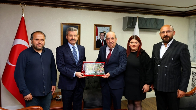 Artvin Gazeteciler Cemiyetinden Vali Ergün'e "hayırlı olsun" ziyareti