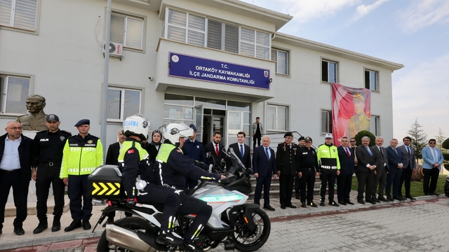Ortaköy Jandarma Otoyol Komutanlığı hizmete başladı