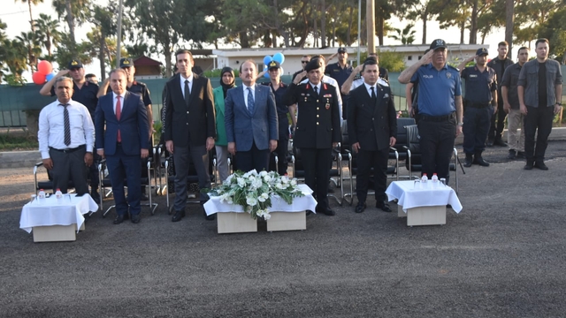 Bozyazı'da Tekeli Jandarma Karakol Komutanlığının yeni hizmet binası açıldı
