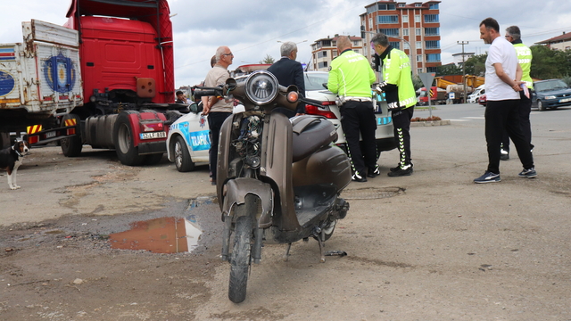 Ordu'da trafik kazasında 1 kişi yaralandı