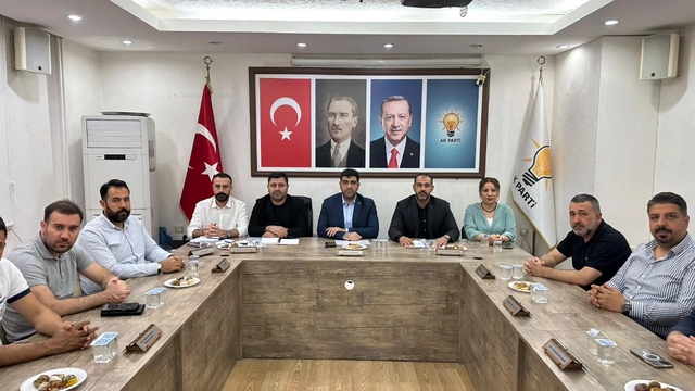 Mardin'de AK Parti Artuklu İlçe Başkanlığınca yönetim kurulu toplantısı yapıldı