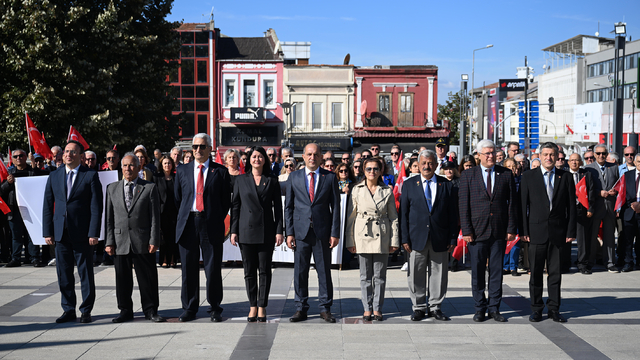Edirne'de Dünya Astsubaylar Günü dolayısıyla tören düzenlendi