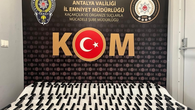 Antalya'da kaçakçılık operasyonunda 1 şüpheli yakalandı