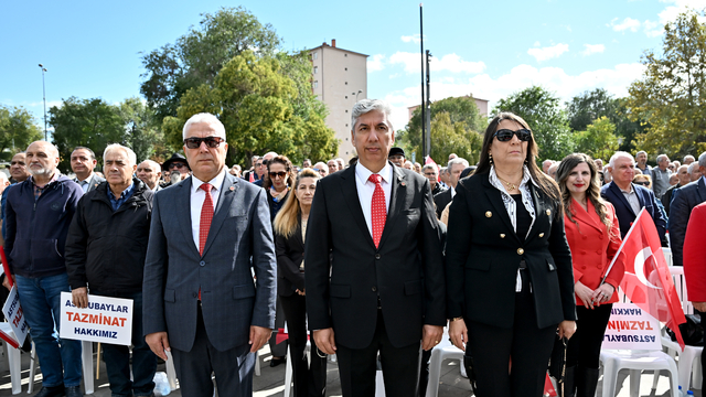 TEMAD, "tazminat" talepleri için basın açıklaması yaptı