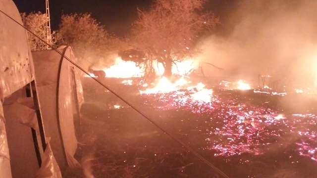 Mersin'de zirai alanda çıkan yangın kontrol altına alındı