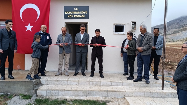 Ulaş'ta köy konağı hizmete açıldı
