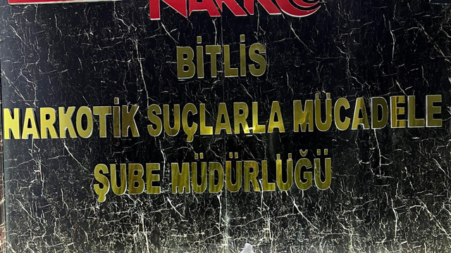 Bitlis'te uyuşturucu operasyonu kapsamında 2 şüpheli tutuklandı