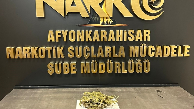 Afyonkarahisar'da uyuşturucu operasyonunda 4 şüpheli tutuklandı
