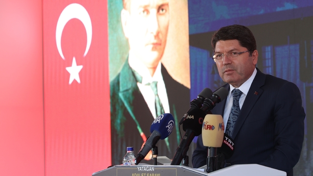 Adalet Bakanı Tunç, Yatağan Adalet Sarayı temel atma töreninde konuştu: