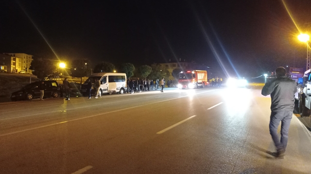 Van'da kamyonet önce yola çıkan köpeğe, sonra hafif ticari araca çarptı: 7 yaralı