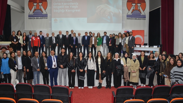 Samsun'da 3. Uluslararası Orta Karadeniz Engelli ve Yaşlı Sağlığı Kongresi başladı