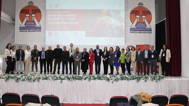 3. Uluslararası Katılımlı Orta Karadeniz Engelli ve Yaşlı Sağlığı Kongresi sona erdi