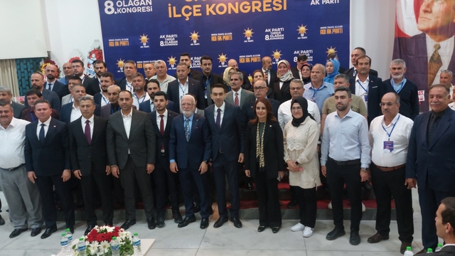 AK Parti Tarsus İlçe Başkanı yeniden Abdurrahman Altınsucu oldu